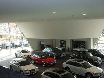 Audi Hahn Ludwigsburg Ausstellungsraum